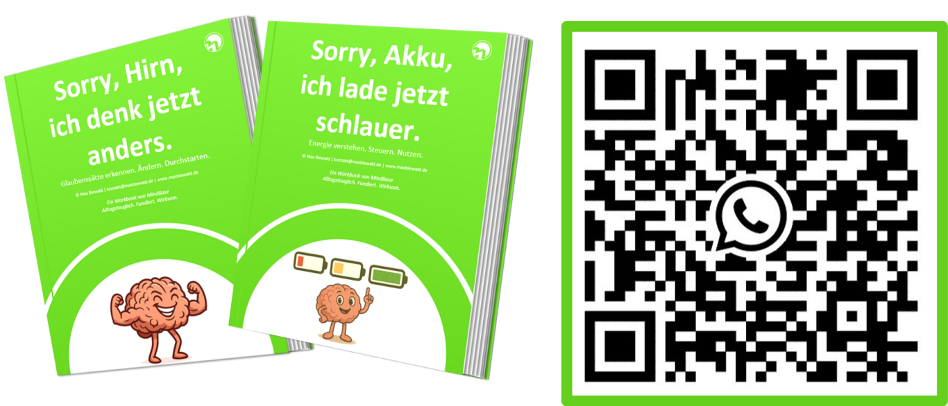 Workbooks zu Stress und Resilienz, WhatsApp Kanal